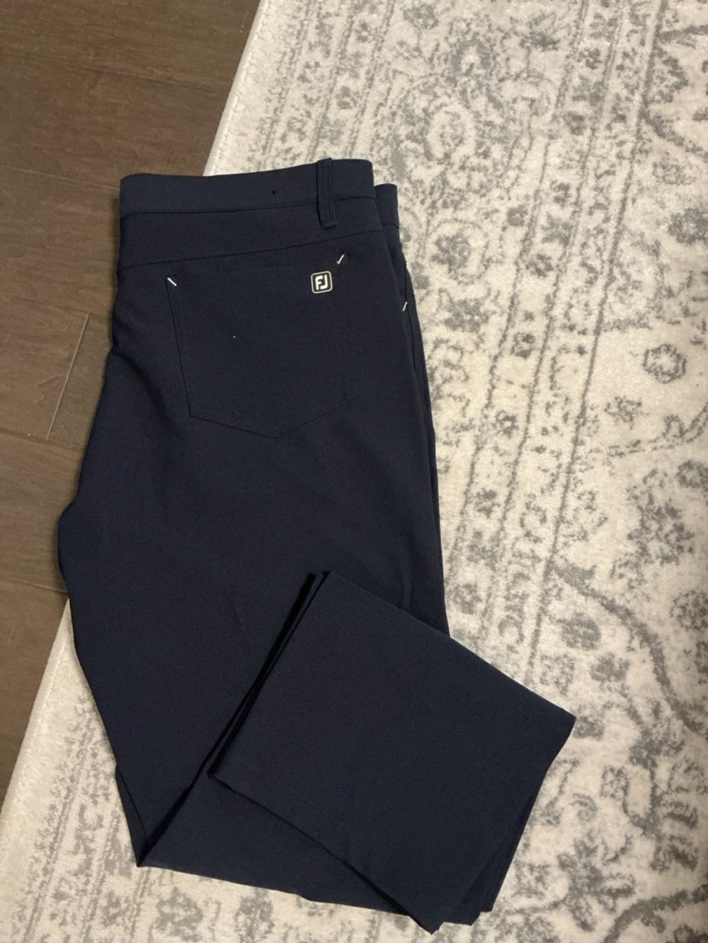 Men's navy blue FootJoy Golf Pants - Classic Straight Fit - new without tags